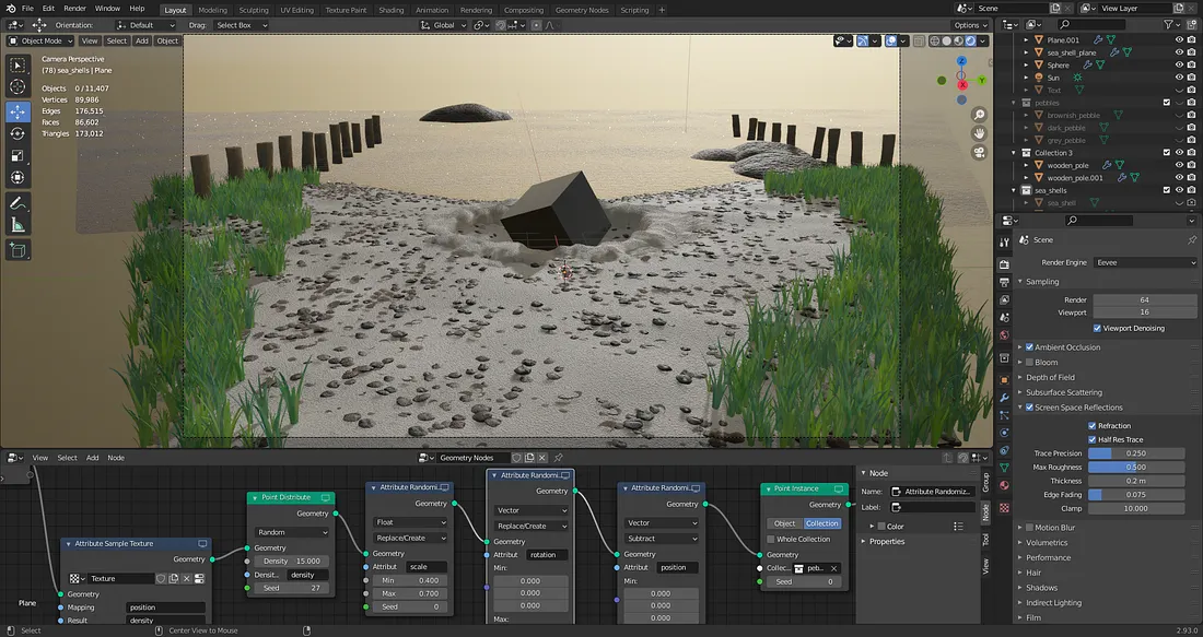 Blender UI