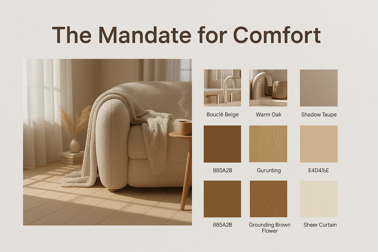 Mandate for Comfort