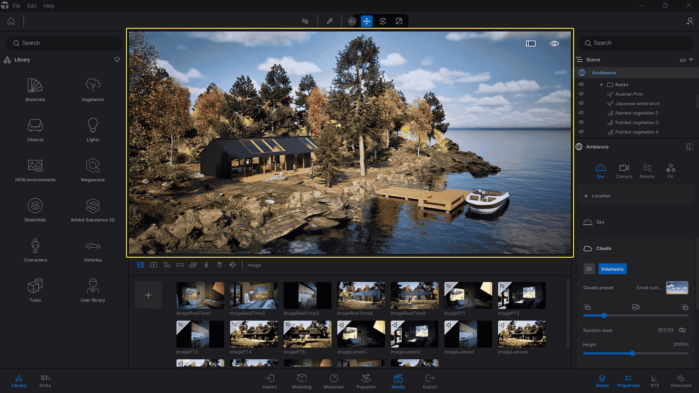 Twinmotion UI